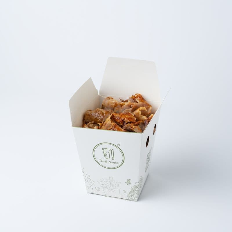 Kebab Schale (nur Fleisch)